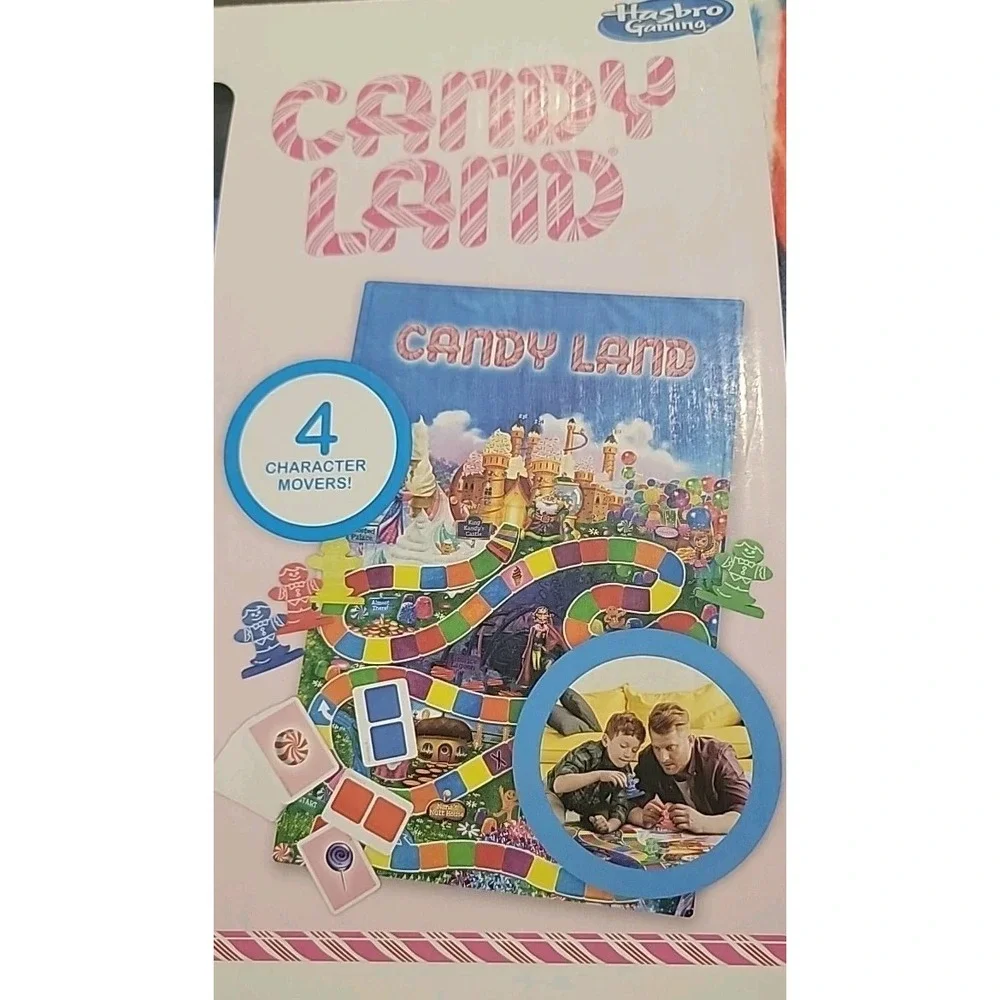 Hasbro Candyland Board Fleece Game Blanket Nostalgic 60
